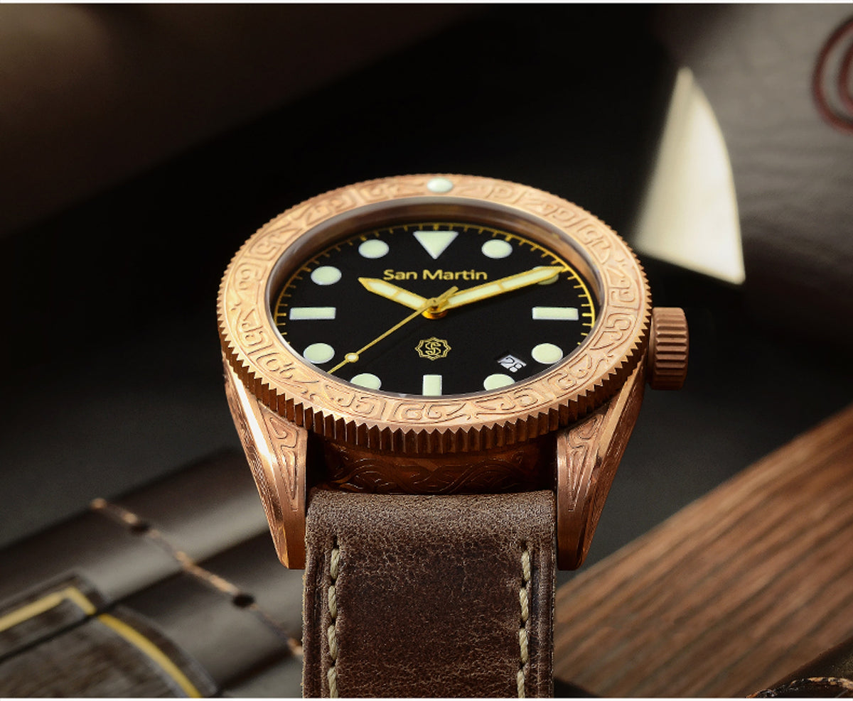 San Martin™ – Bronze Diver Automatic 200M - enhanced image 5