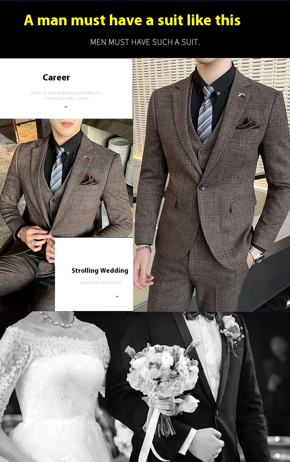 SartoForm™ – 3-Piece Executive Suit Set for Men - enhanced image 5