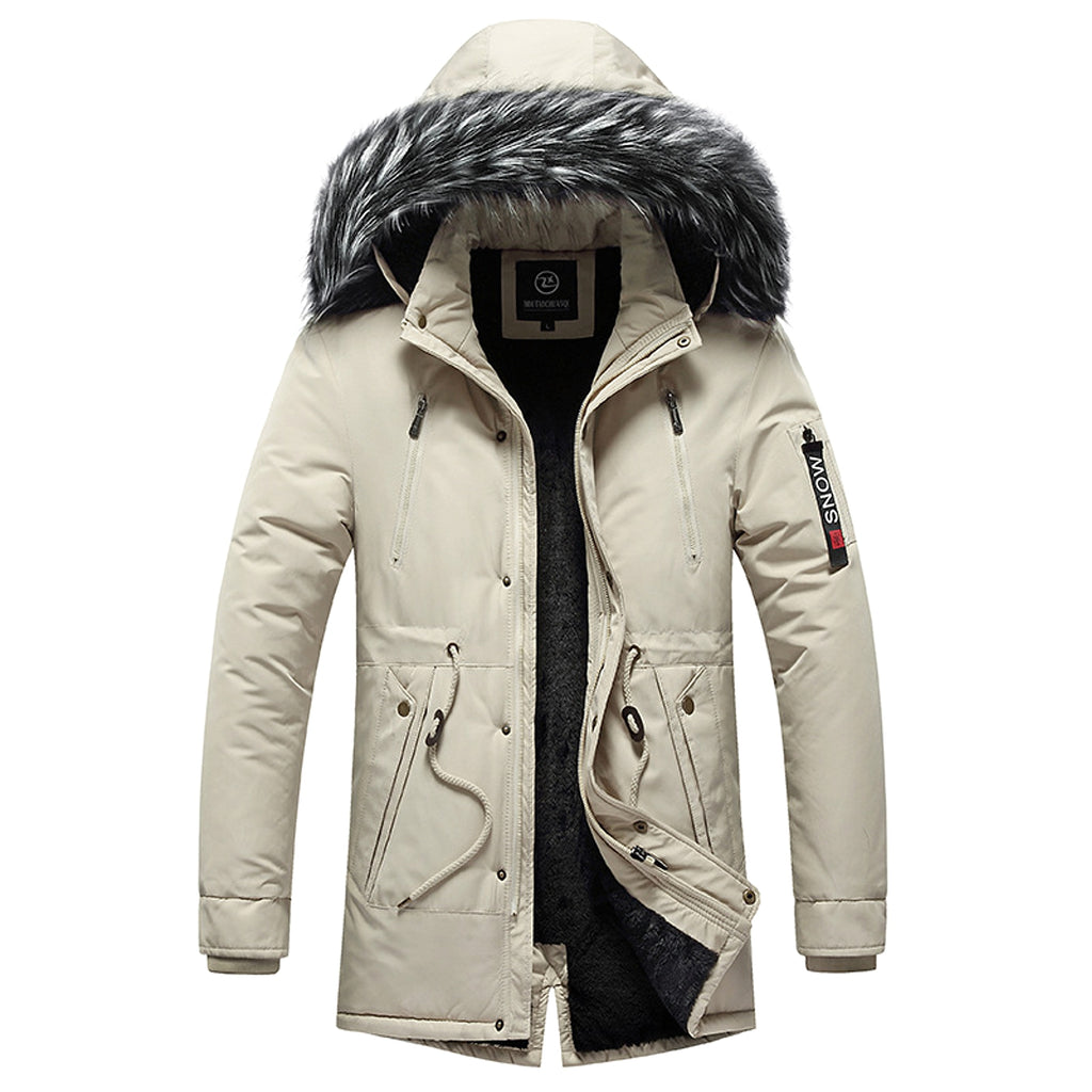 Casual Cotton-padded Jacket For Men - enhanced image 5
