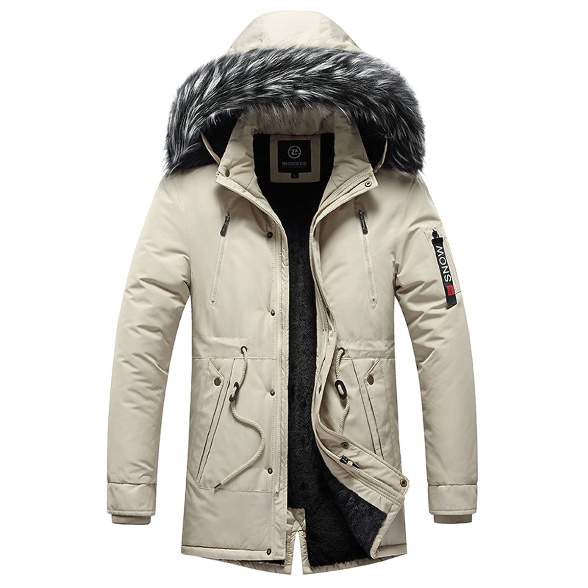 Casual Cotton-padded Jacket For Men - enhanced image 5