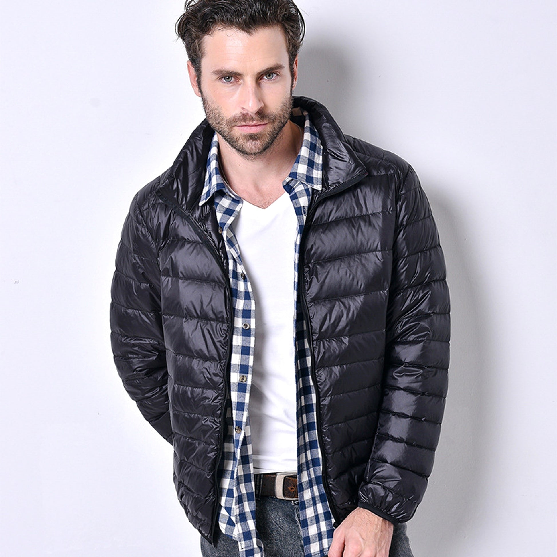 Casual jacket down jacket for men - enhanced image 5