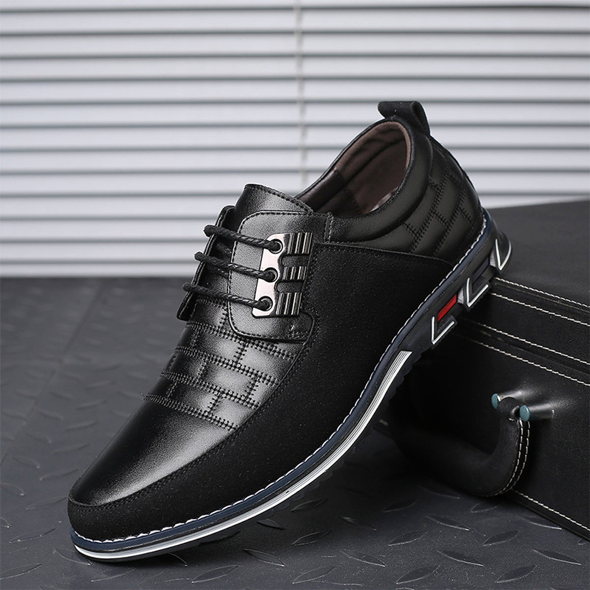 Casual Leather Shoes Men's - enhanced image 5