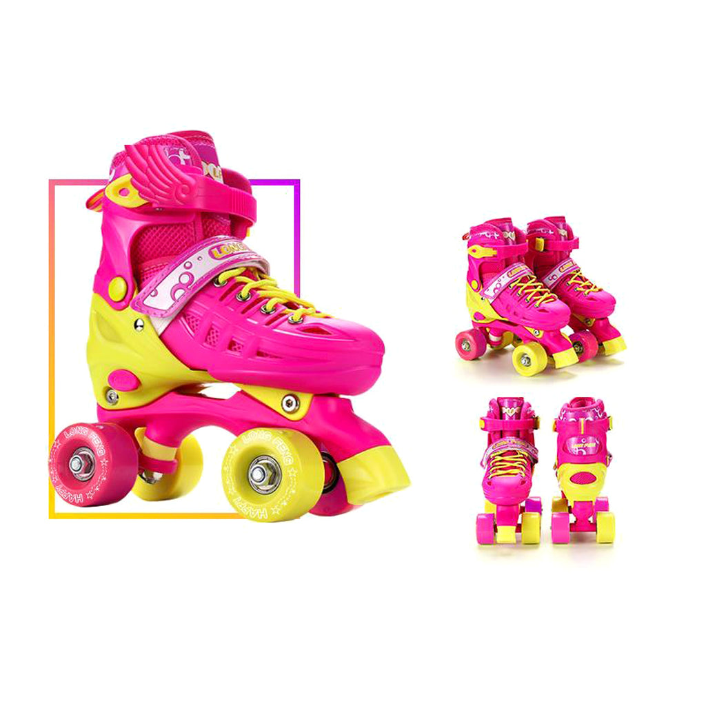 Children's Roller Skates Roller Skates Four Roller Skates Roller Skates Full Set - enhanced image 5
