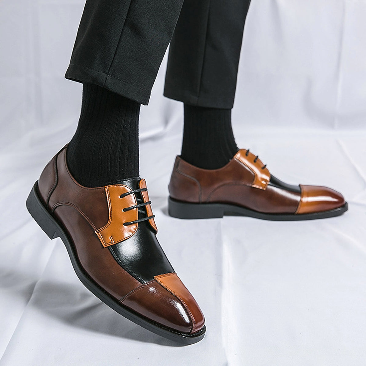 Business Formal Wear Leather Shoes Men - enhanced image 5