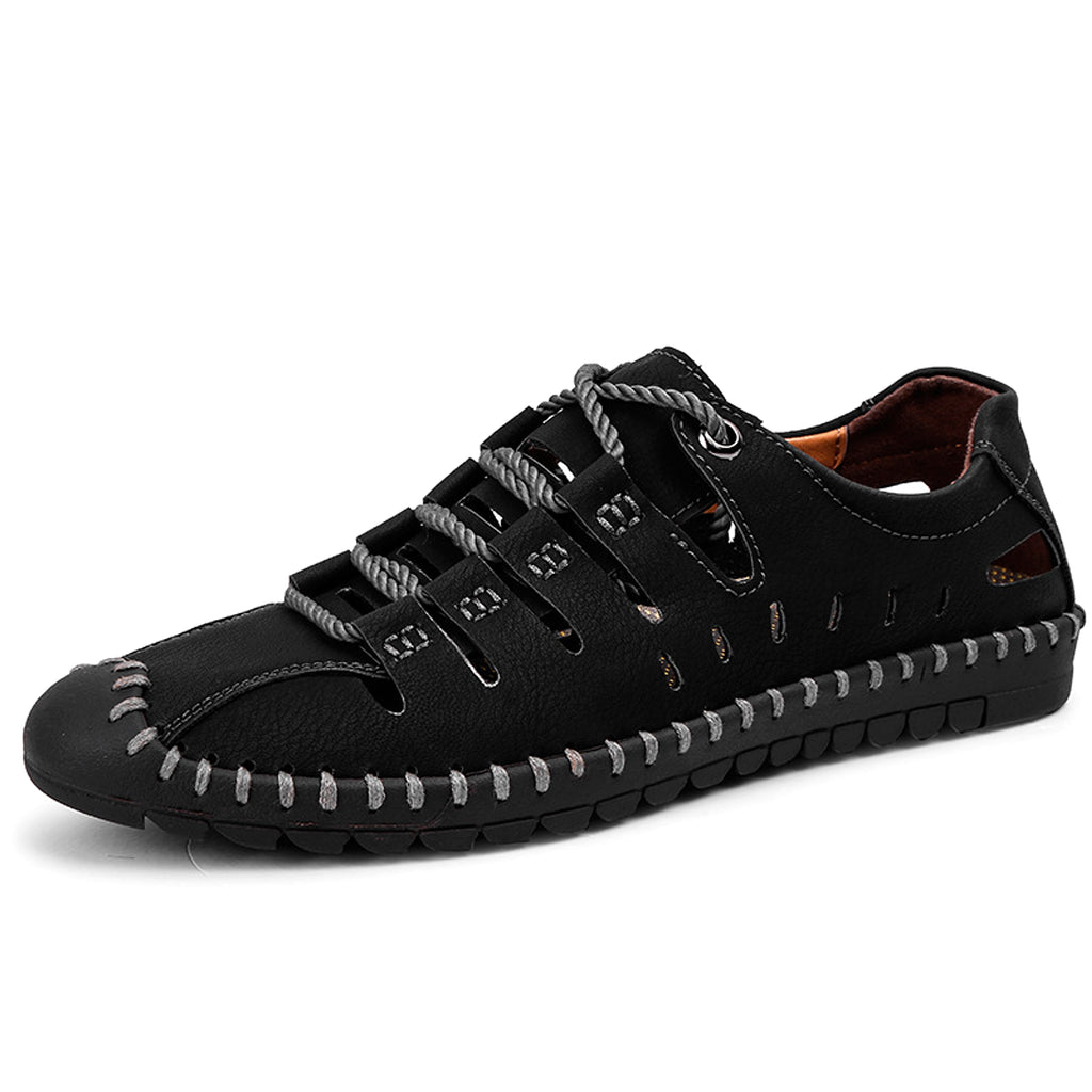 Comfortable Soft Sole Outdoor Casual Leather Shoes Men & Women - enhanced image 5