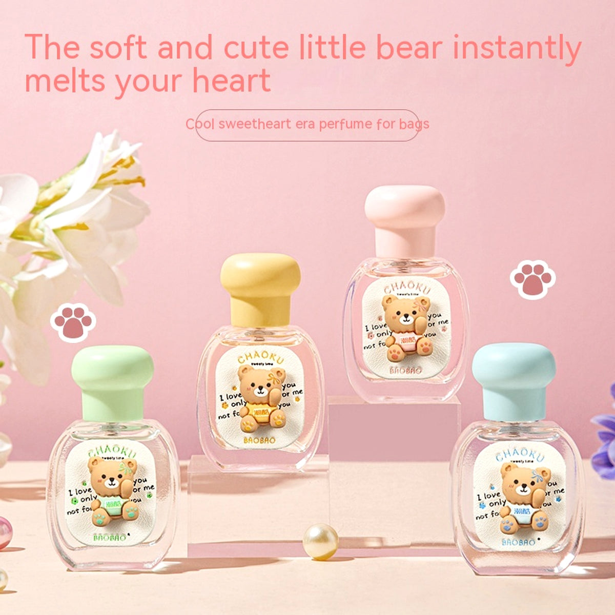 Cute Bear Perfume Fragrance Lasting - enhanced image 5