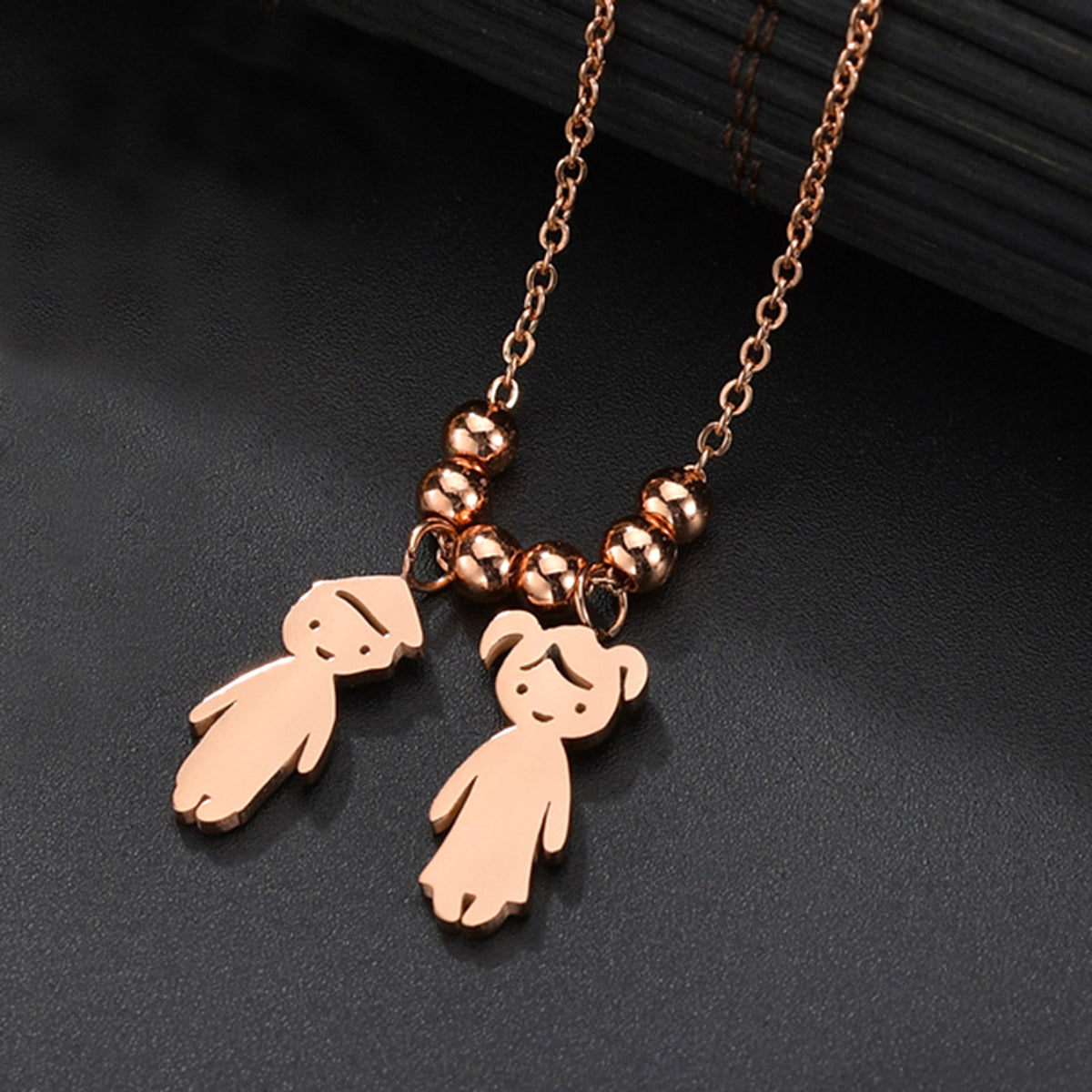 Diy Ornaments Boys And Girls Free Combination Necklace - enhanced image 5