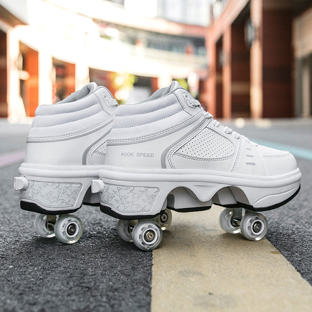 Double row roller skates - enhanced image 5