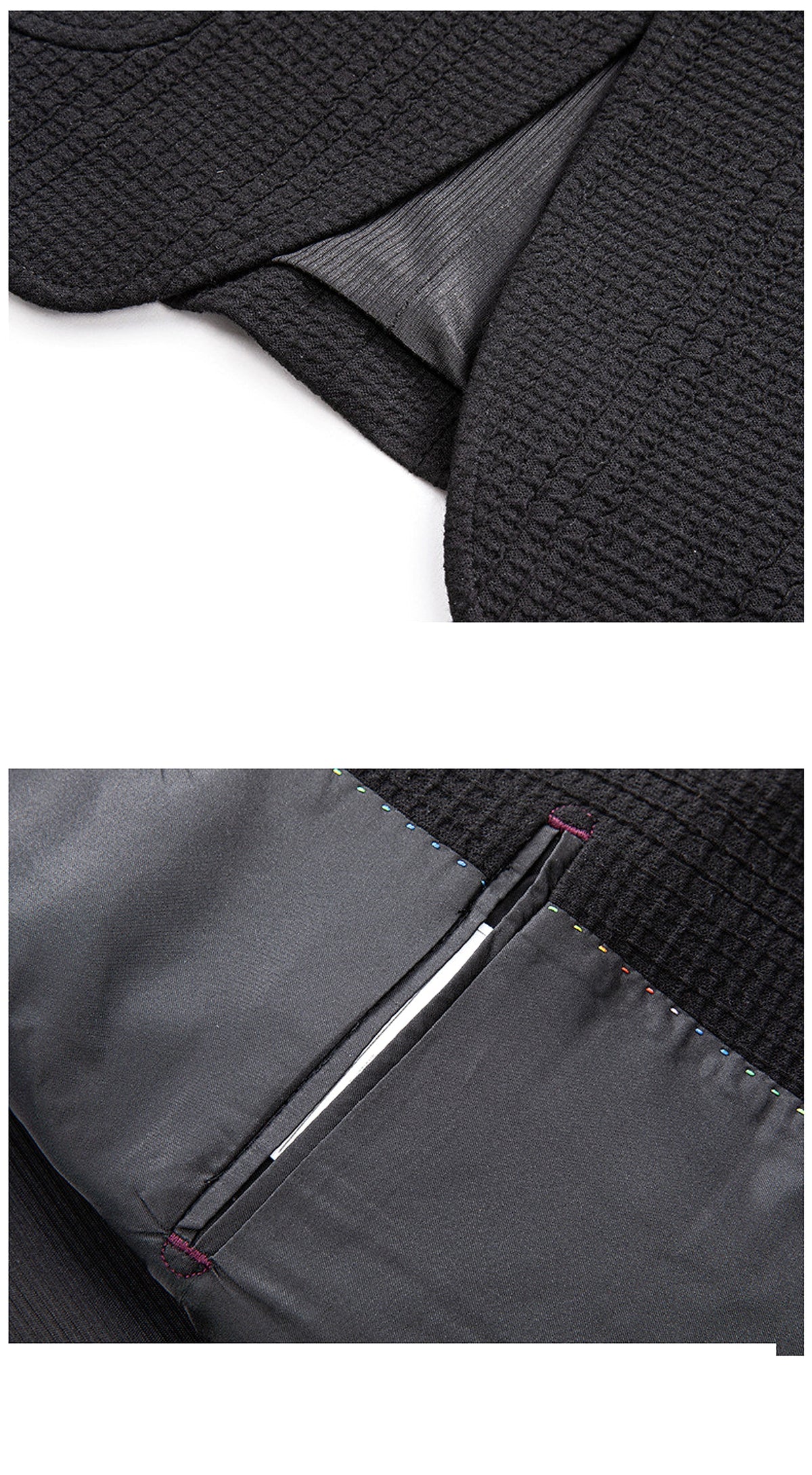 Embroidered Luxe™ Men's Suit – Bold Design for Fashion-Conscious Men - enhanced image 5