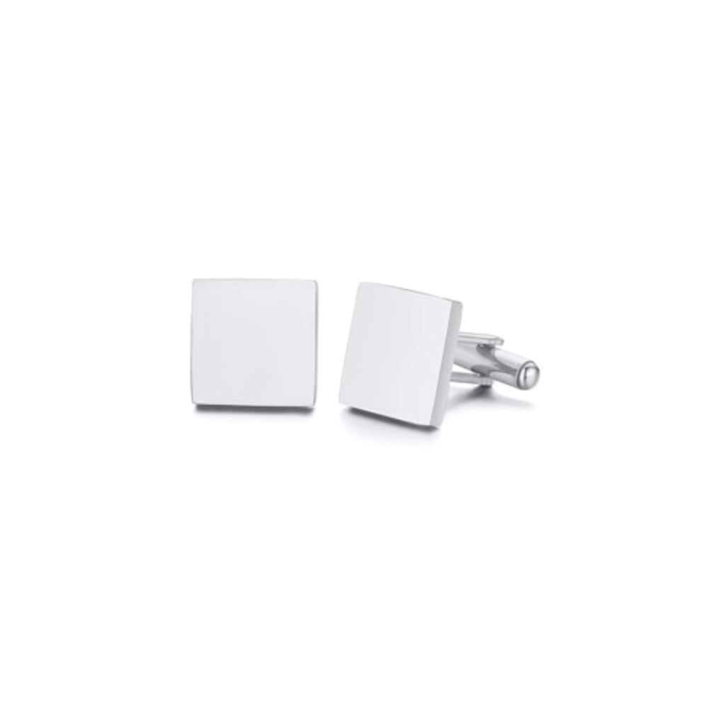 Minimalist Stainless Steel Cufflinks – Classic & Elegant - enhanced image 5