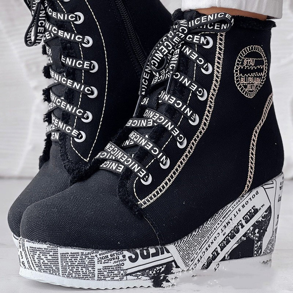 European And American Women's Clothing Colorful Rose Sneaker - enhanced image 5