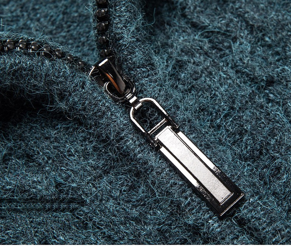 NordZip™ – Half-Turtleneck Zipper Jacket for Men
