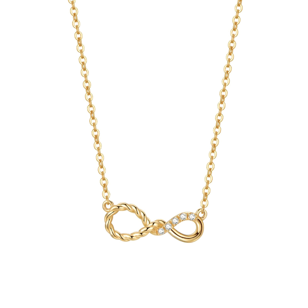 Fashion Versatile Elegant Octagonal Lock Necklace - enhanced image 5