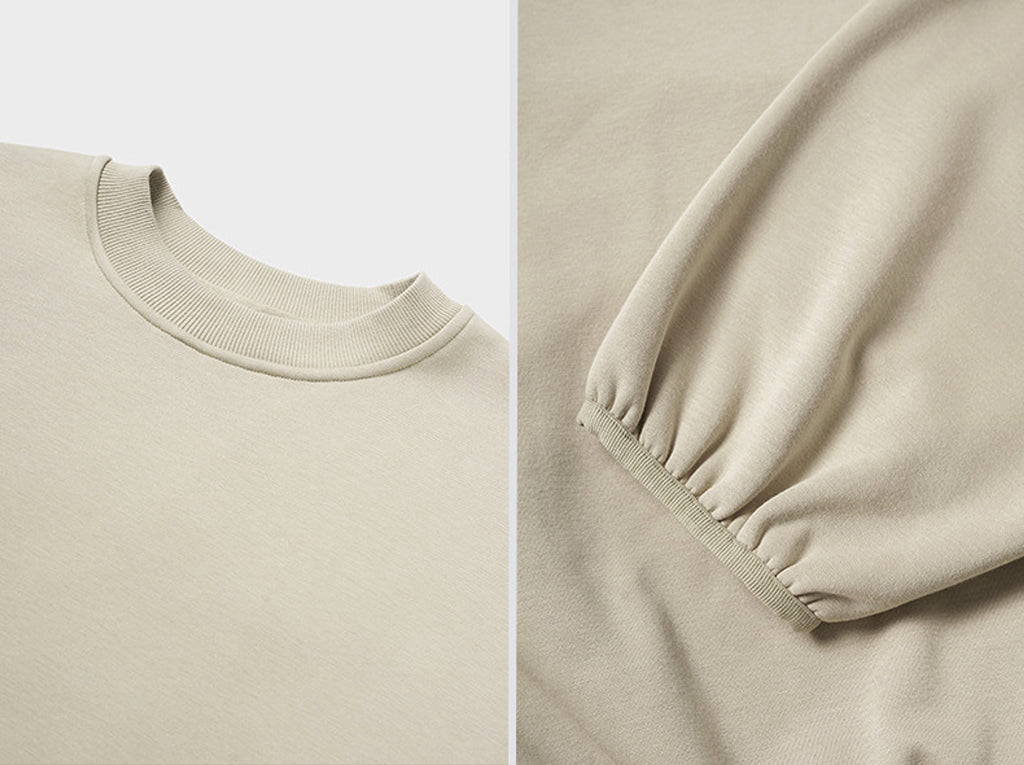 Fire Bone Round Neck Hoodie Short - enhanced image 5