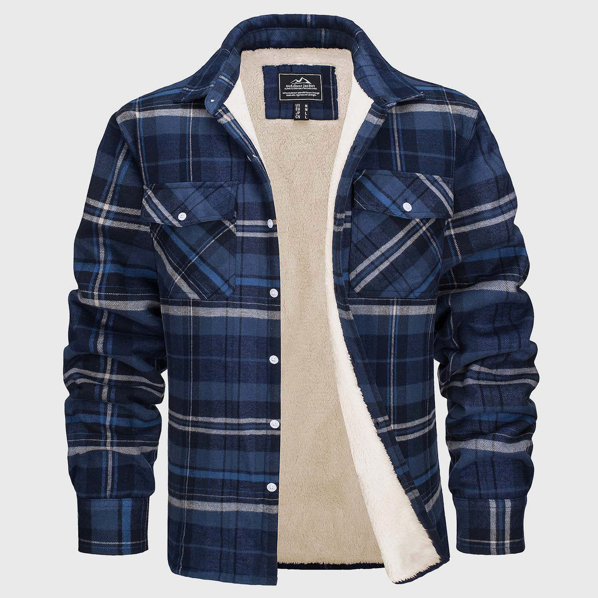 NordTrail™ – Fleece-Lined Lumberjack Shirt Jacket - enhanced image 5