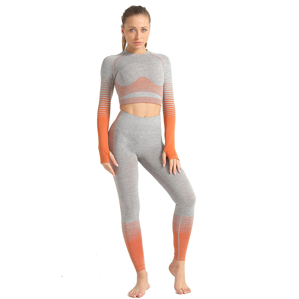 FlexSculpt™ – 2-Piece Seamless Gradient Workout Set - enhanced image 5