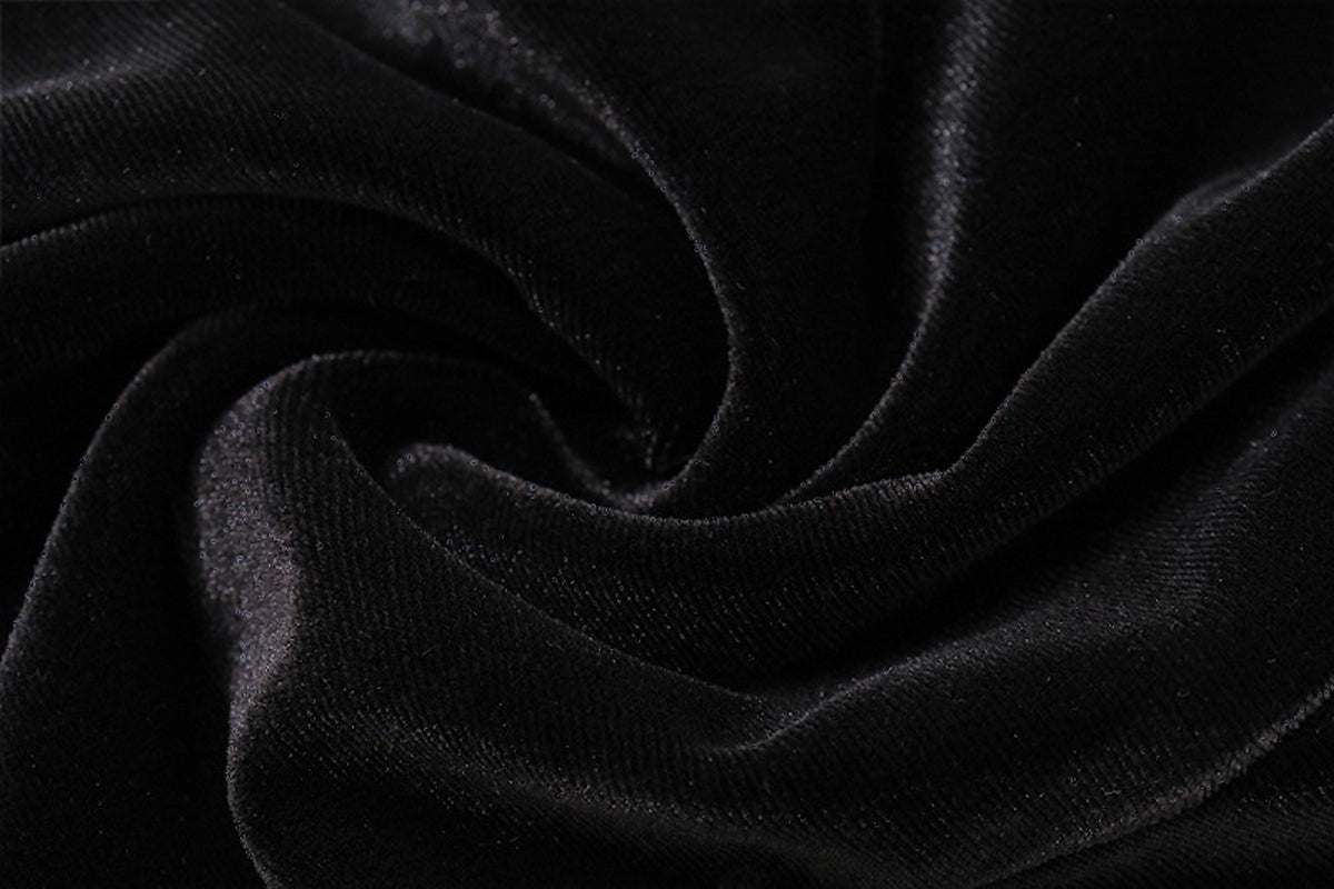 Flounce Trim Lace Up Backless Suede Slim-fit Halter Dress Women - enhanced image 5