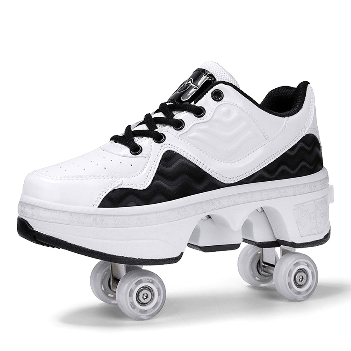 Four-wheel Rollerskate Children's Student Version 6-15 Years Old Roller Skating Sneakers - enhanced image 5