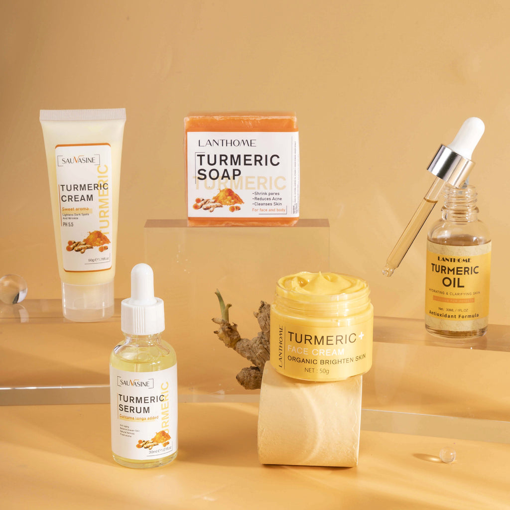 GlowRoot™ – 5-Piece Turmeric Skincare Kit for Radiant Skin - enhanced image 5