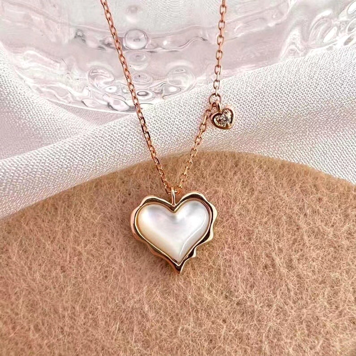 LuxeJewels™ - Gilded Love – 18K Rose Gold Collar Chain Set - enhanced image 5