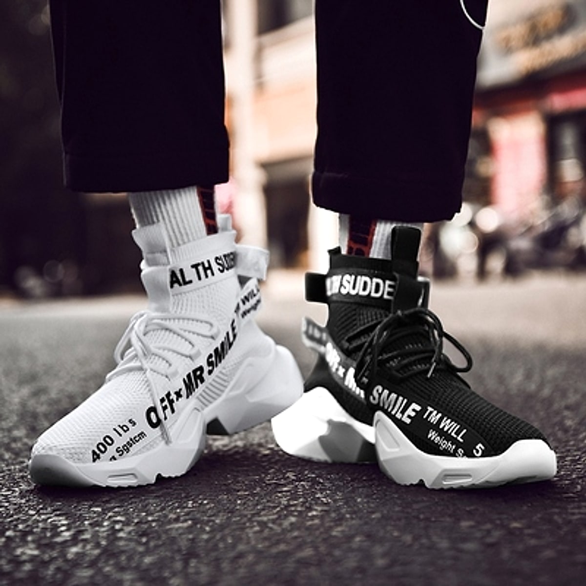 High Basketball Sports Shoes Sneaker Men - enhanced image 5