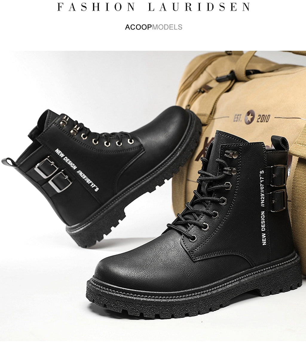 Winter Thick Bottom Hiking Boots MEN - enhanced image 5