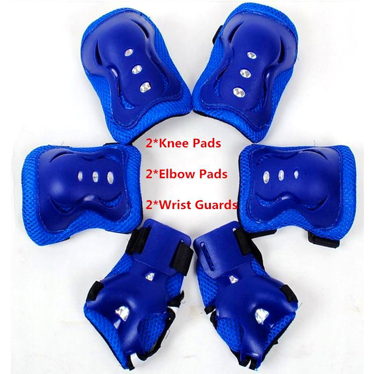 Inline Skates Roller Skates Butterfly Protector Six-piece Knee Pad - enhanced image 5