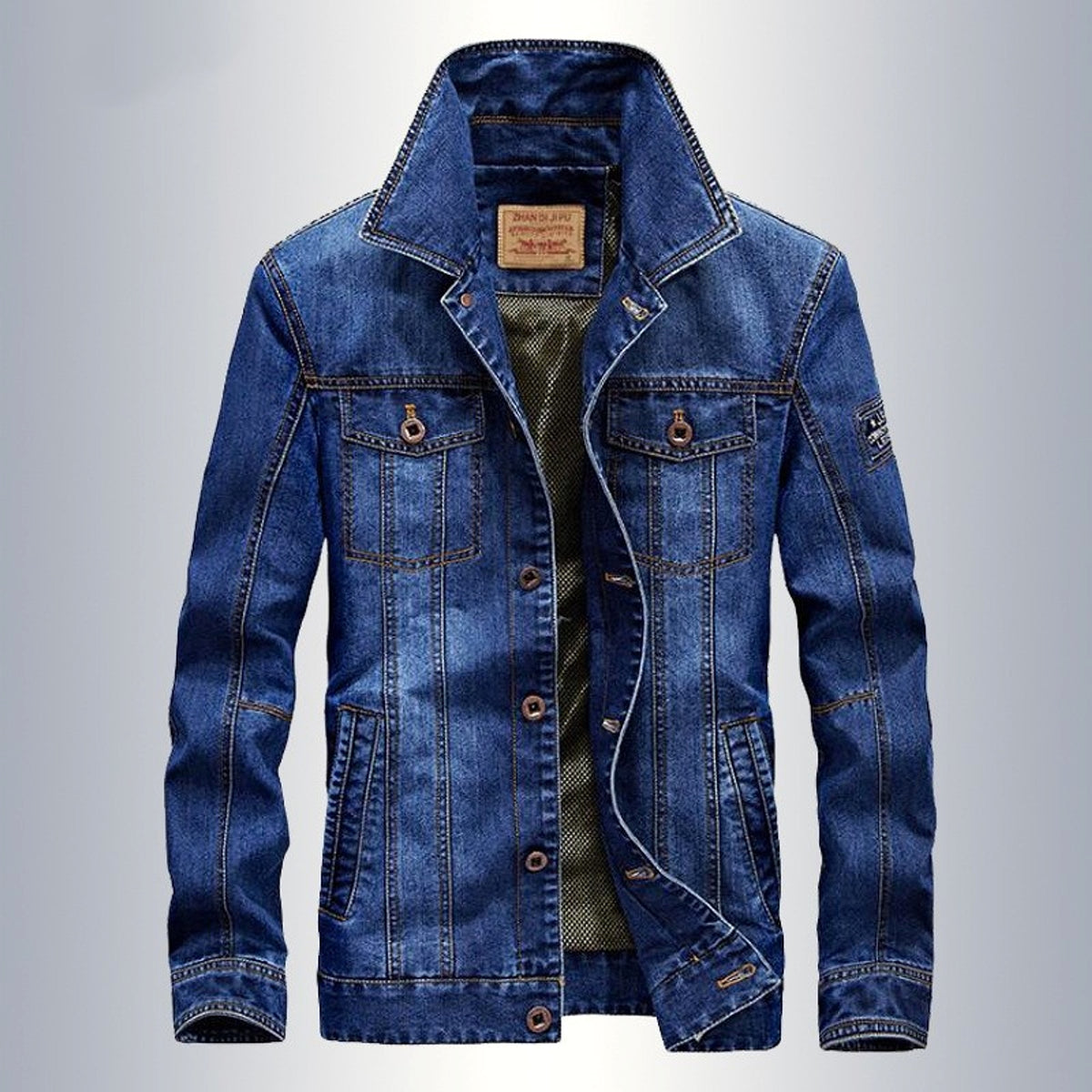 A.1 Jacket Men's Loose Plus Size - enhanced image 5
