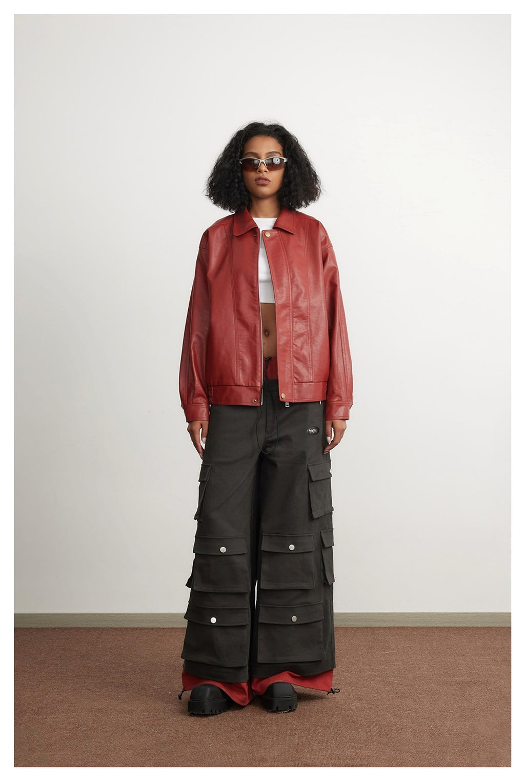 Leather Jacket Men And Women Special - enhanced image 5