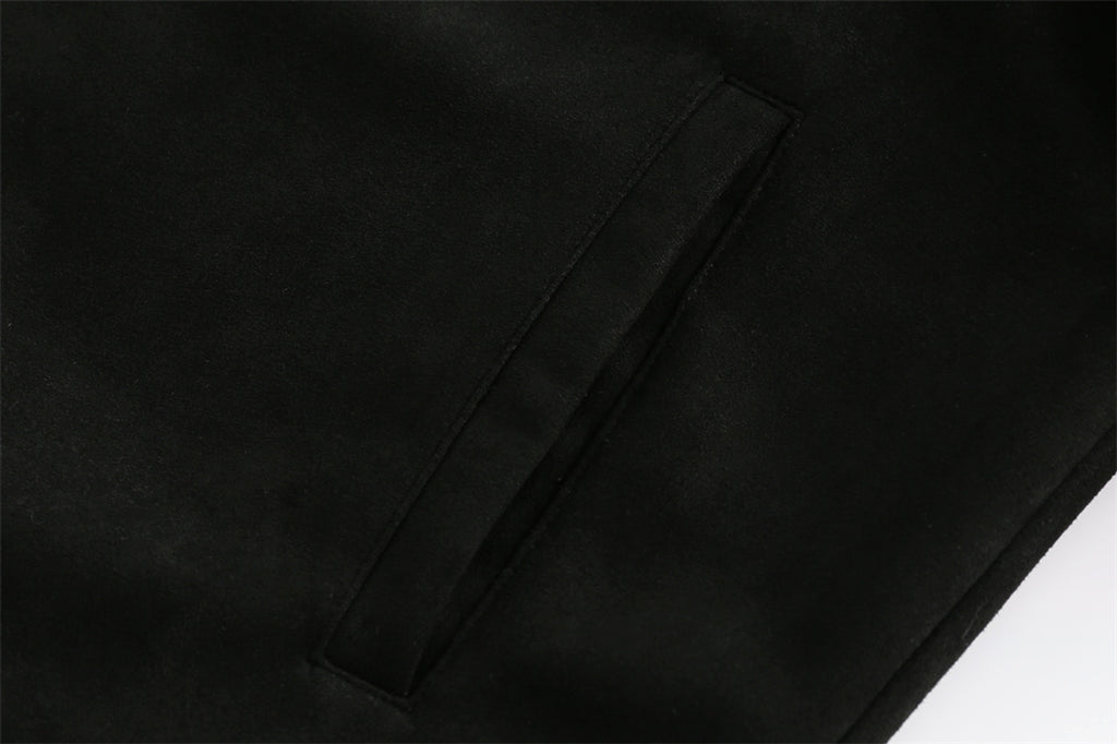 Letter Floral Embroidered Jacket For Men - enhanced image 5