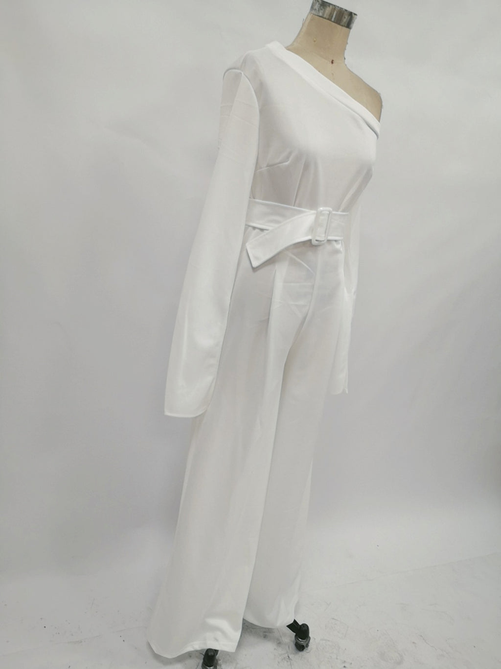 Long sleeve jumpsuit - enhanced image 5