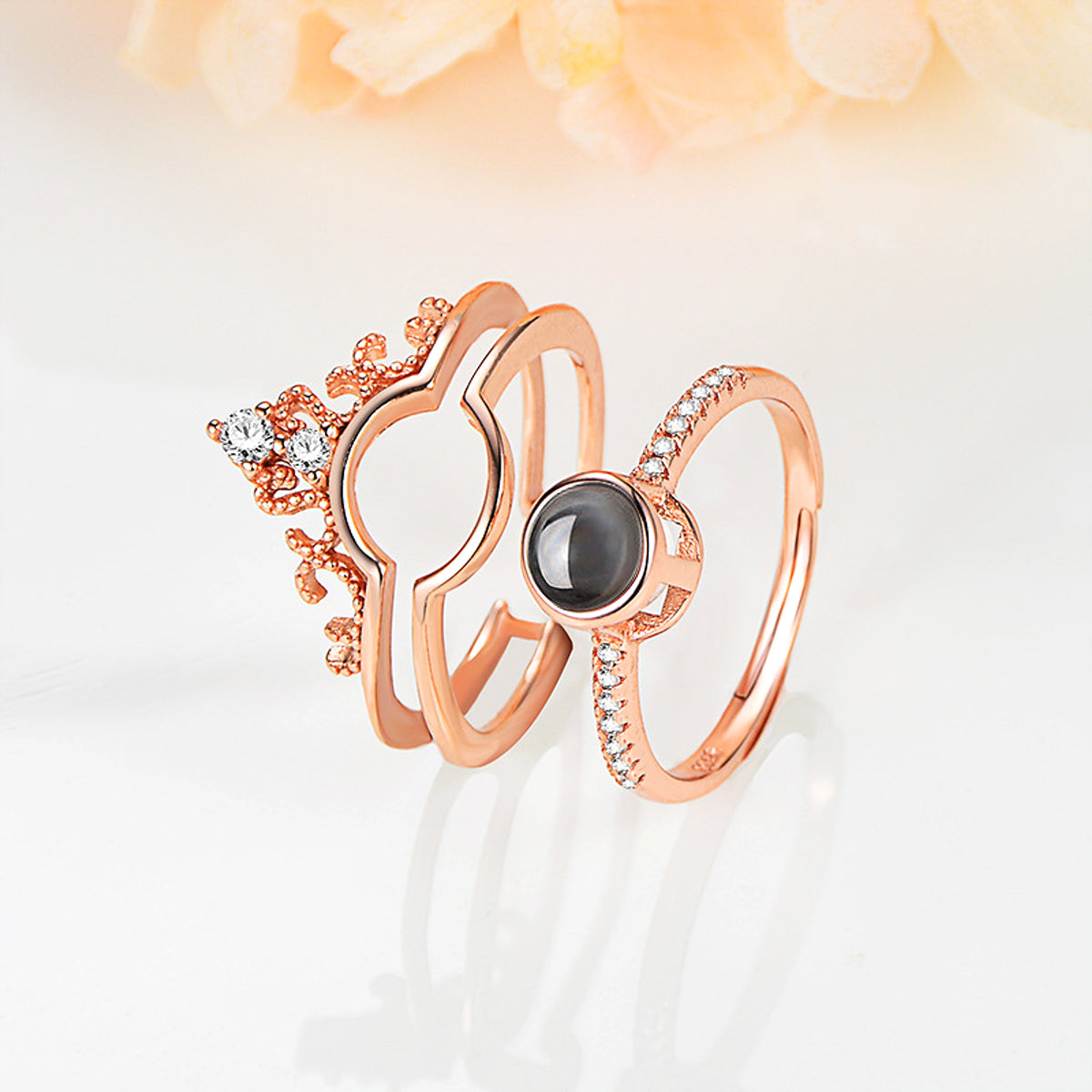 LuxeJewels™ – 925 Projection Ring with Personalized Photo - enhanced image 5