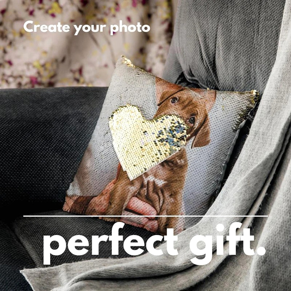 MagicSpark™ – Custom Sequin Photo Pillowcase (40×40 cm) - enhanced image 5