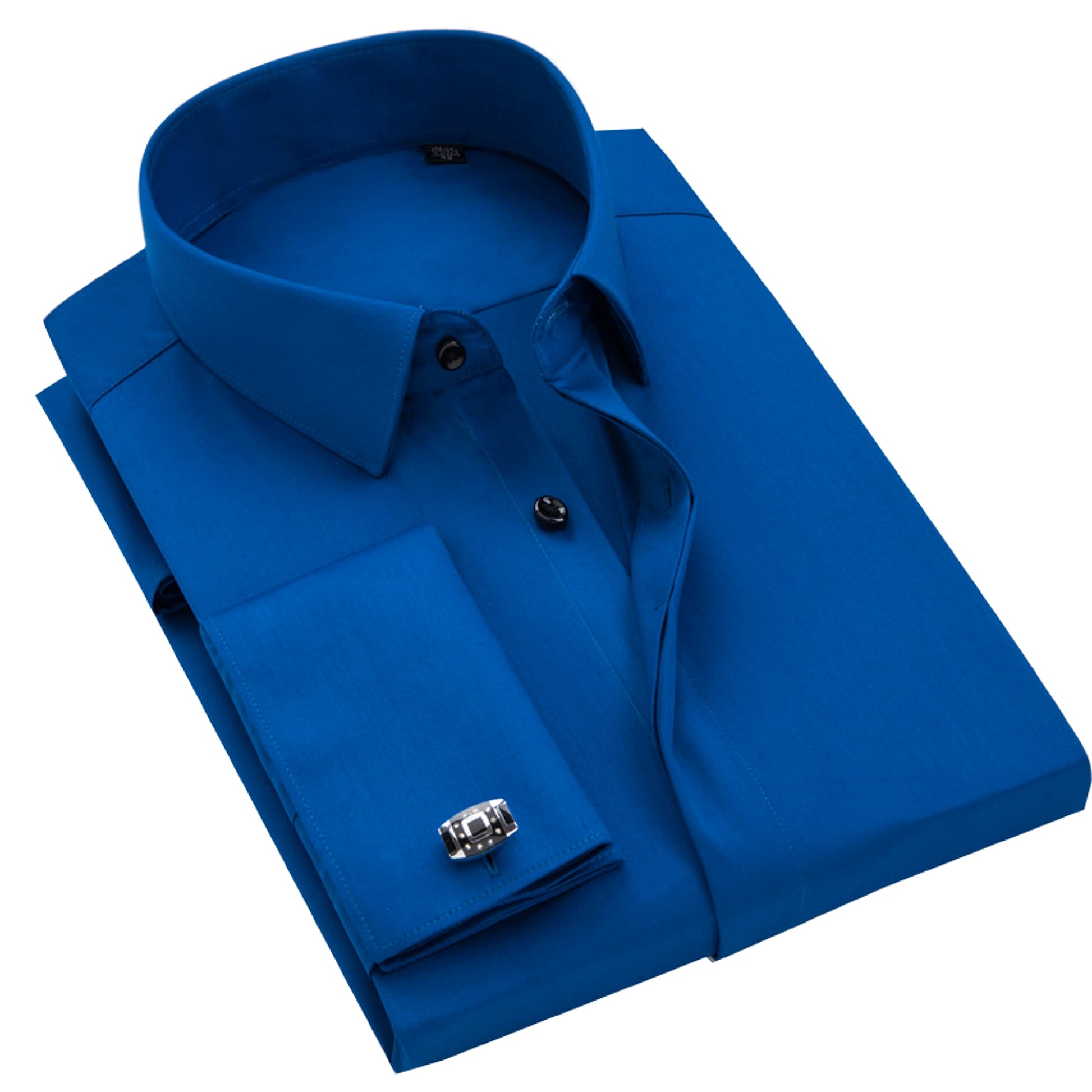 Men DressShirt Long Sleeve Shirt - enhanced image 5