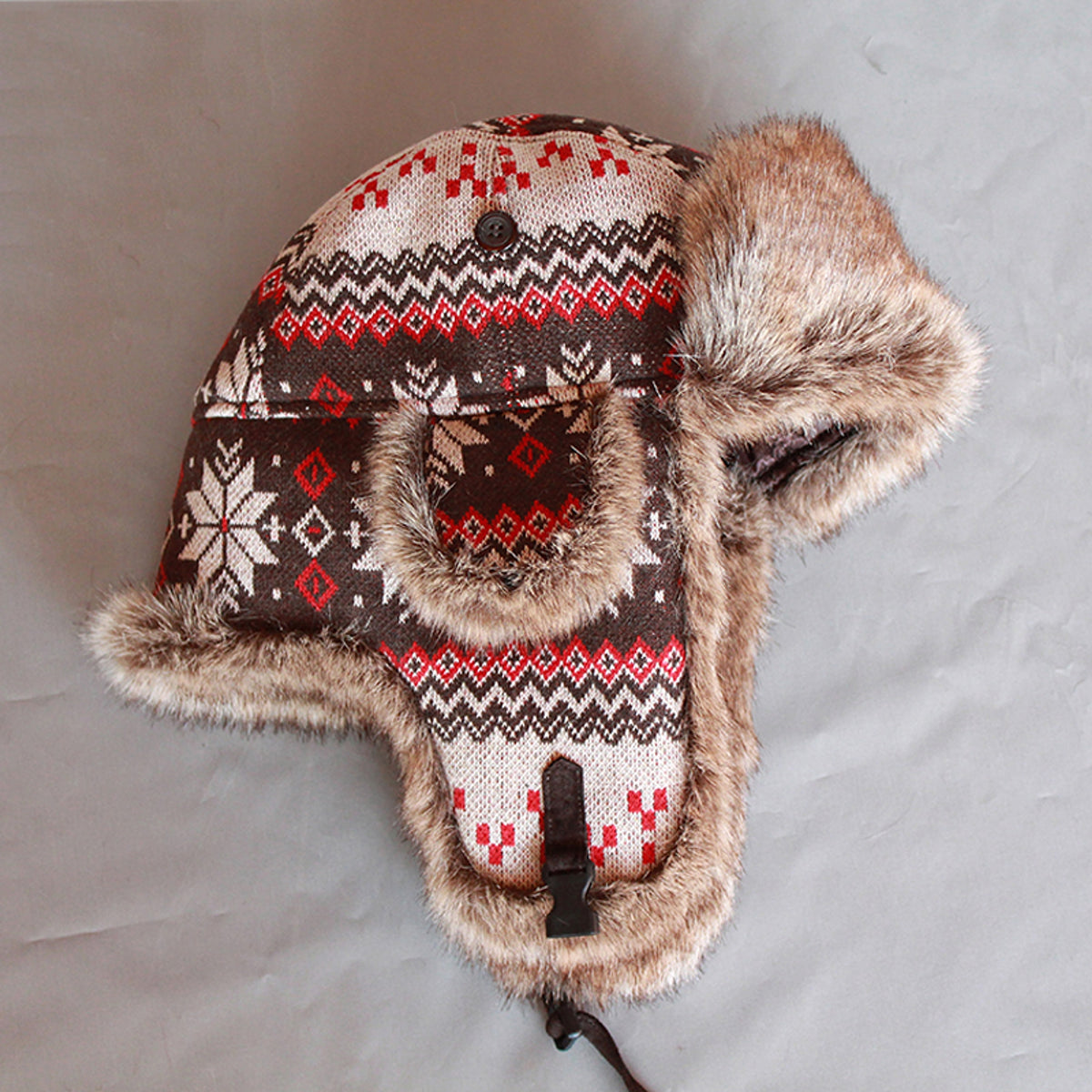 Men's And Women's Outdoor Thick Lei Feng Hat - enhanced image 5
