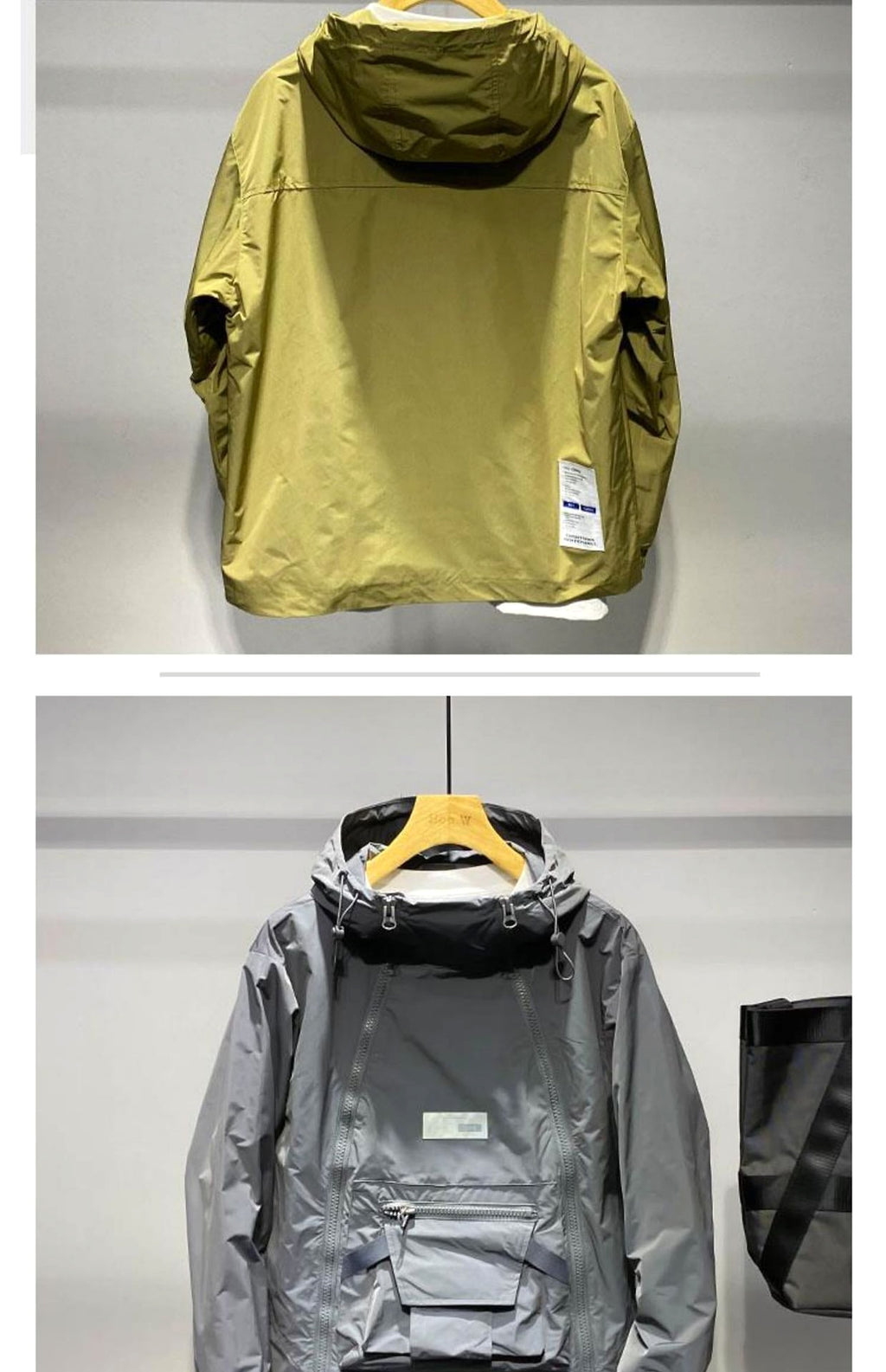 A Men's Double Zipper Sports Cargo Top Men's Assault Jacket - enhanced image 5
