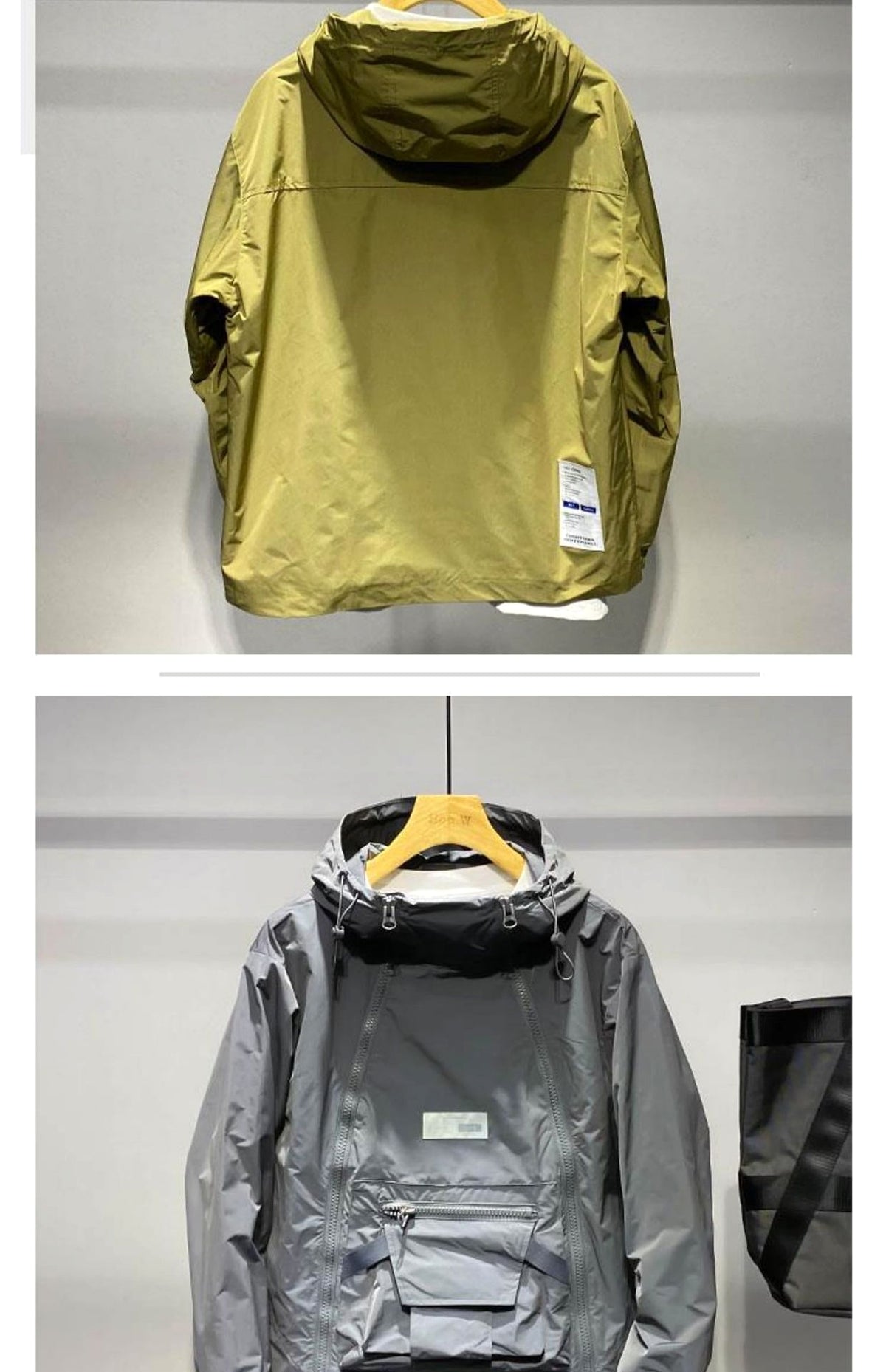 A Men's Double Zipper Sports Cargo Top Men's Assault Jacket - enhanced image 5