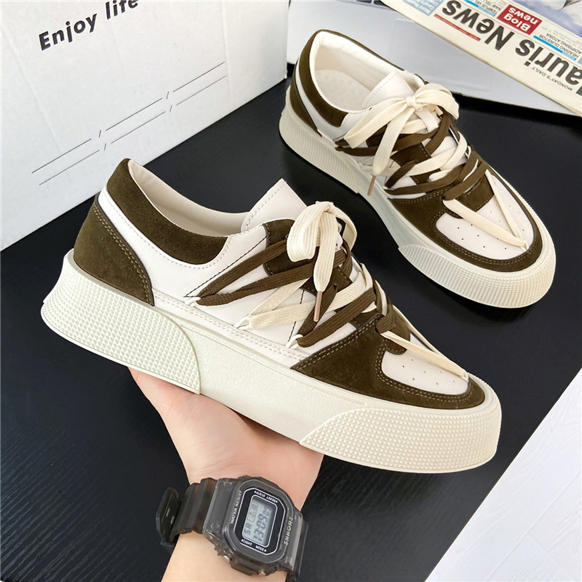 VoltRun™ – Retro-Inspired Street Sneakers - enhanced image 5