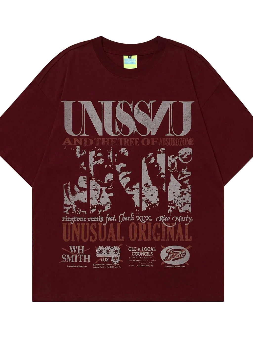 Men's Graphic Round Neck Oversized T-Shirt - enhanced image 5