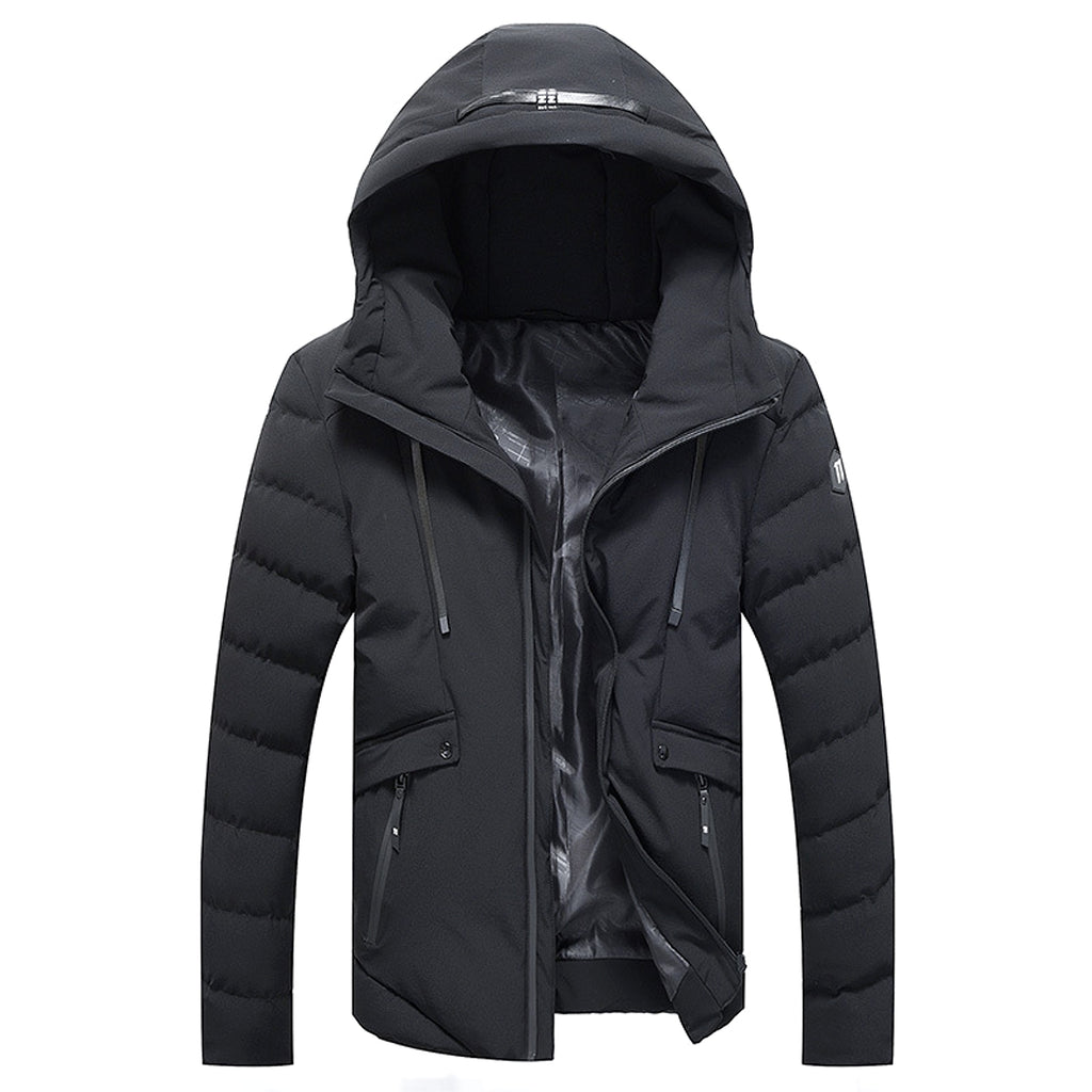 A.1 Men's Hooded Cotton Coat Jacket - enhanced image 5