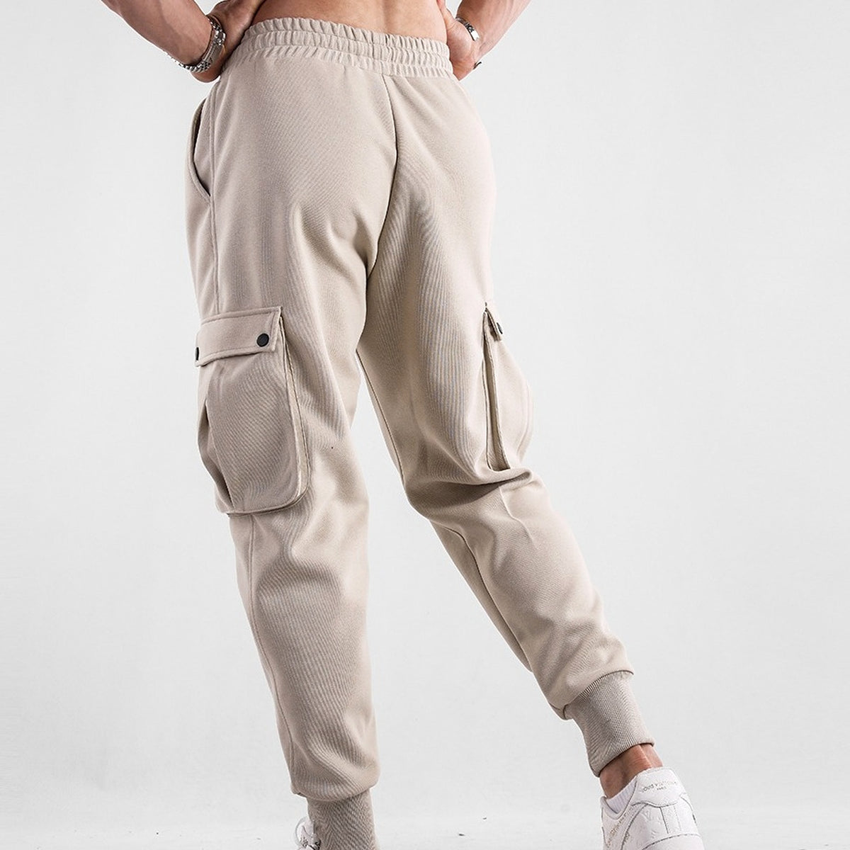 Men's Multi-pocket Sports Casual Pants (Jeans) - enhanced image 5