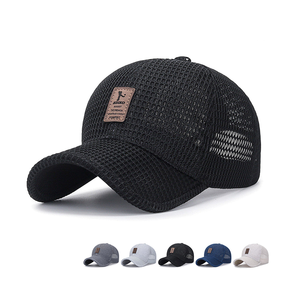 Men's Outdoor Sunscreen Mesh Breathable Hat - enhanced image 5