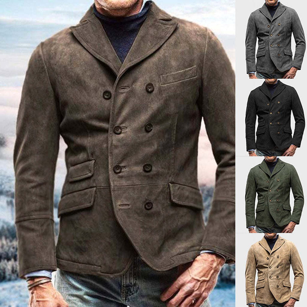 Men's Retro Casual Jacket Men's Jacket - enhanced image 5