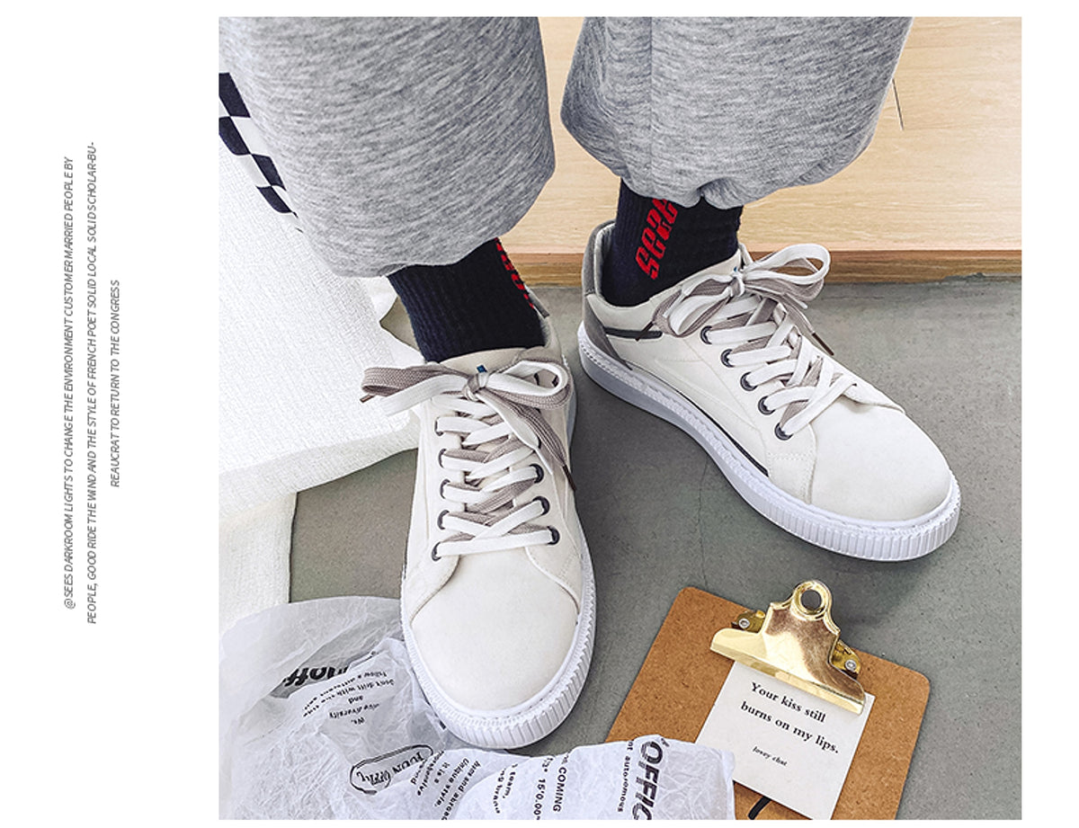 Men's Shoes Summer New Breathable Thin Sneakers Casual Low Top - enhanced image 5