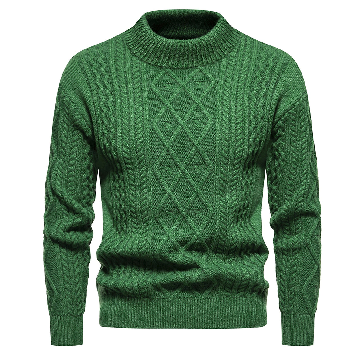 UrbanLayer™ – Solid Knit Crewneck for Men
