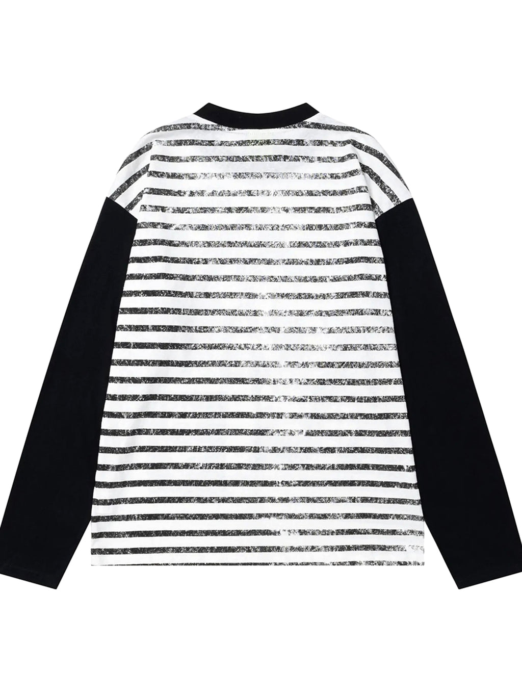 Men's Vintage Style Photo Print Contrast Sleeve T-Shirt - enhanced image 5