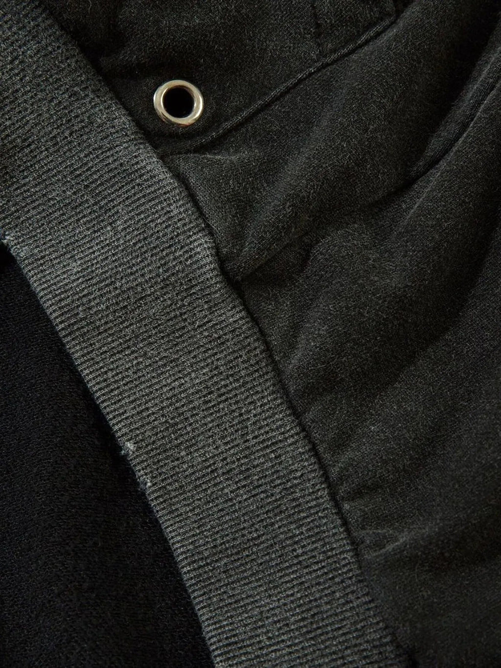 Men's Washed Zip-Up Oversized Hoodie - enhanced image 5