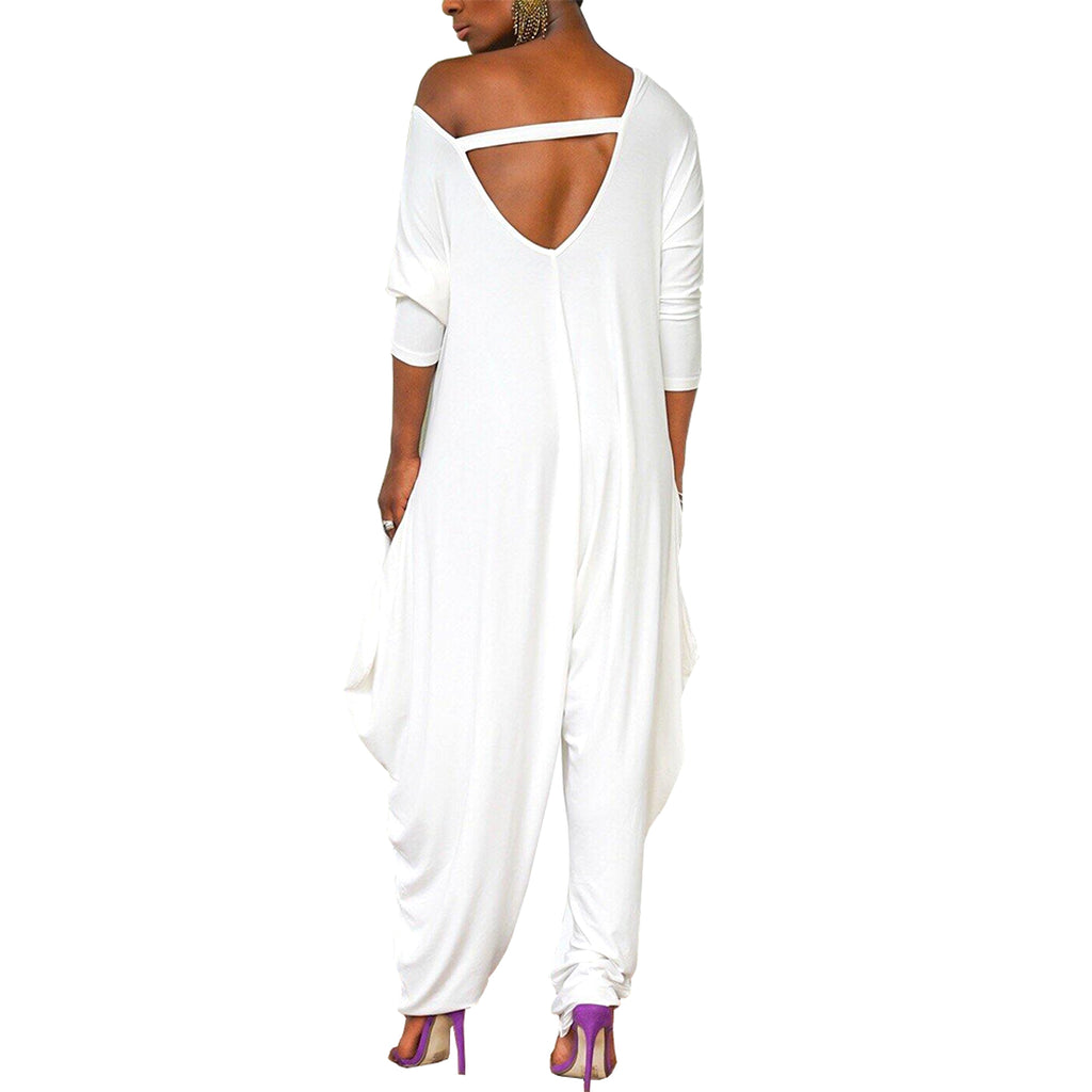 Oversized loose casual jumpsuit - enhanced image 5
