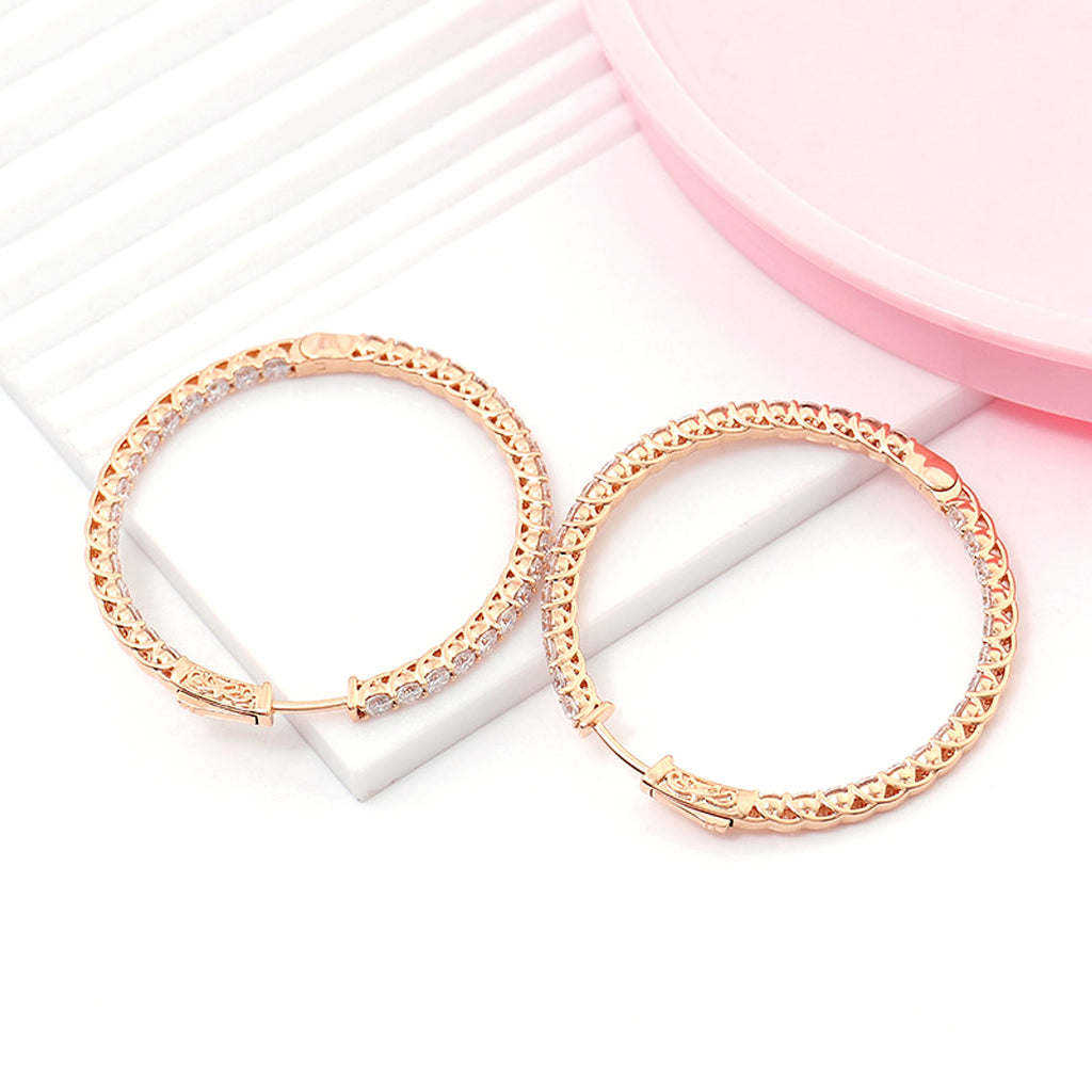 Personalized Big Diameter Earrings – Luxury Statement Jewelry - enhanced image 5