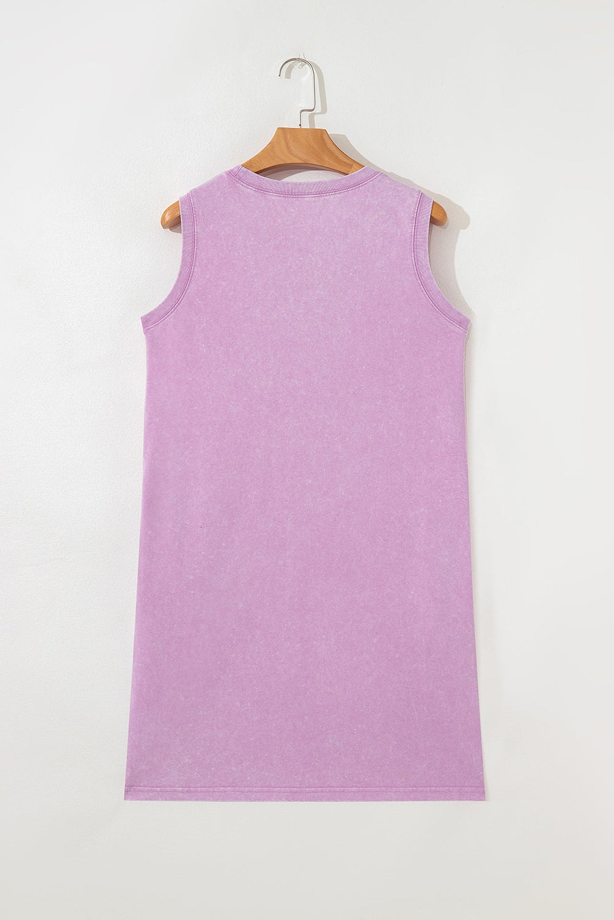 Phalaenopsis Mineral Wash Tank Mini Dress with Pockets - enhanced image 5